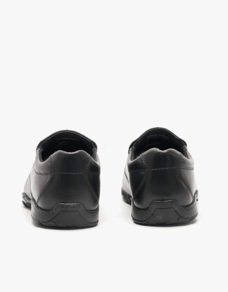 Boys Elijah Leather School Shoes