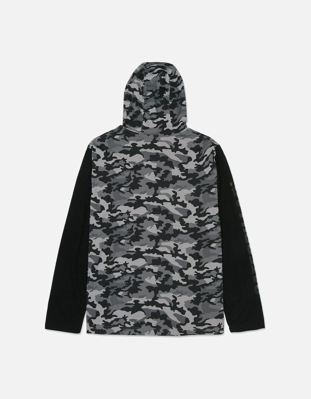 Mens Hooded Long-Sleeved T-Shirt