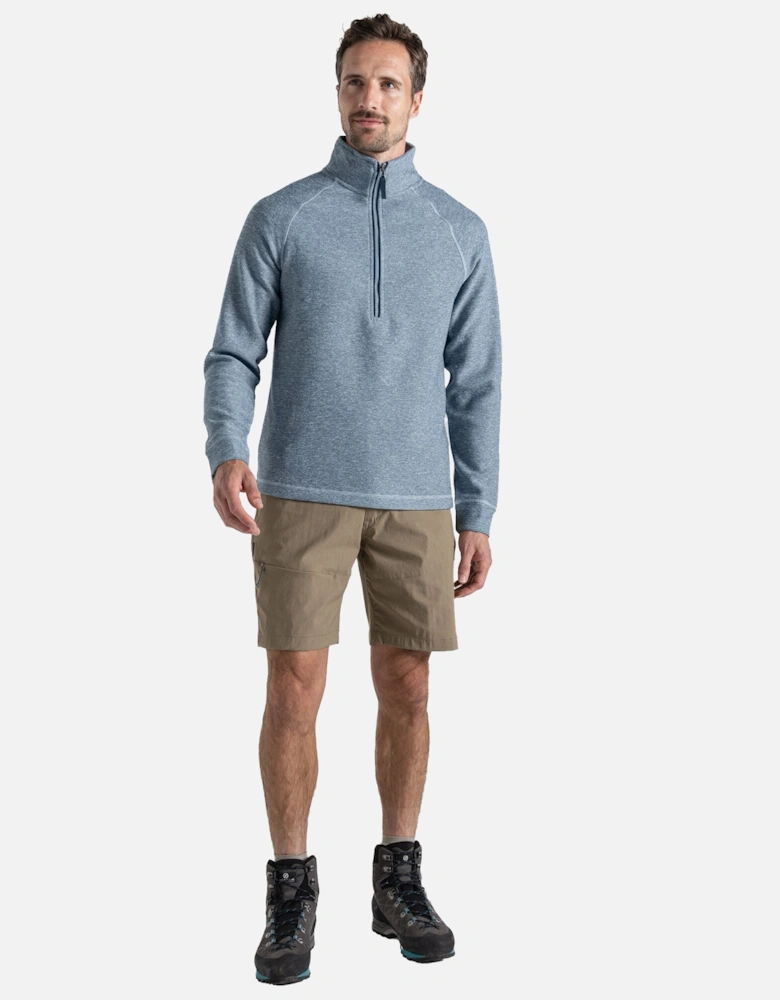 Mens Barn Quarter Zip Fleece Top