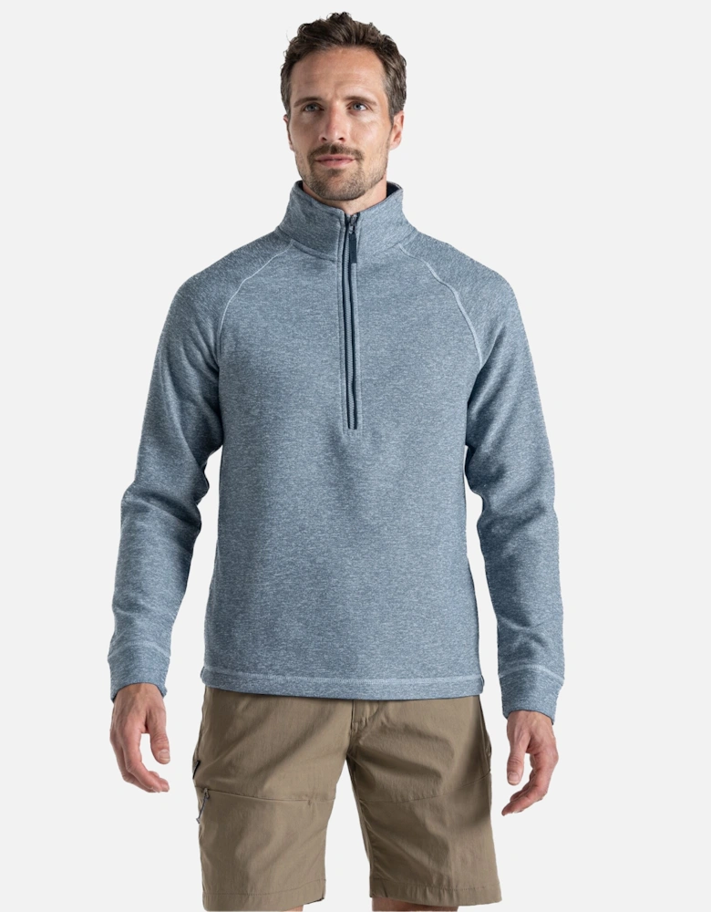 Mens Barn Quarter Zip Fleece Top