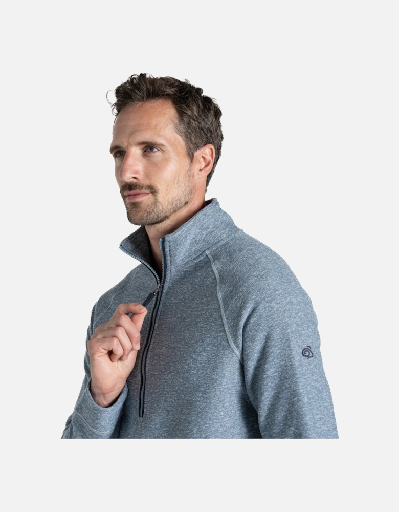 Mens Barn Quarter Zip Fleece Top