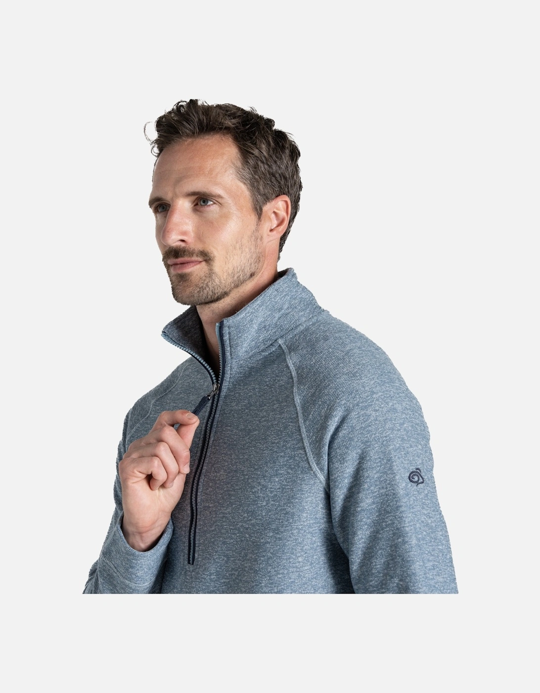 Mens Barn Quarter Zip Fleece Top
