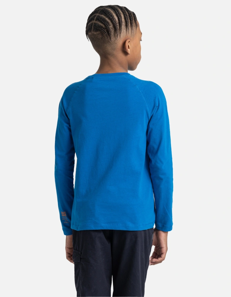 Boys Colly Graphic Print Long-Sleeved T-Shirt
