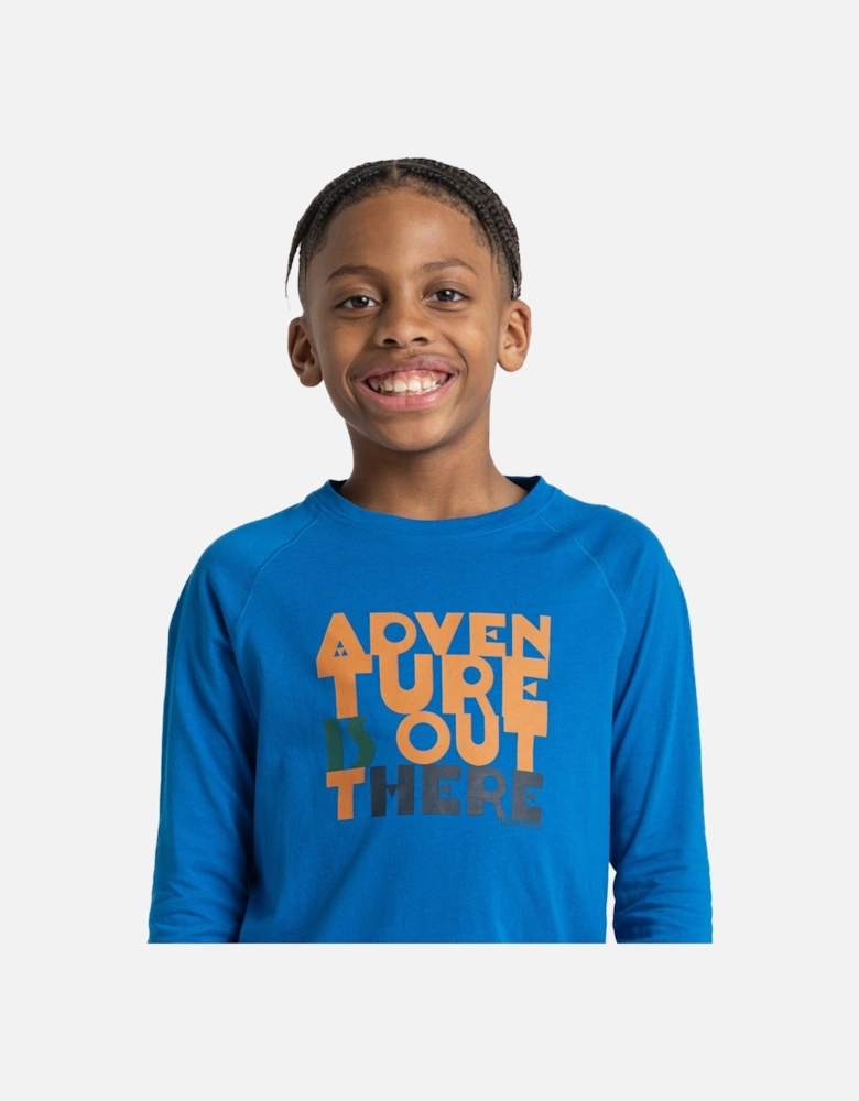 Boys Colly Graphic Print Long-Sleeved T-Shirt