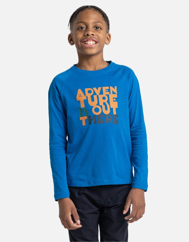 Boys Colly Graphic Print Long-Sleeved T-Shirt