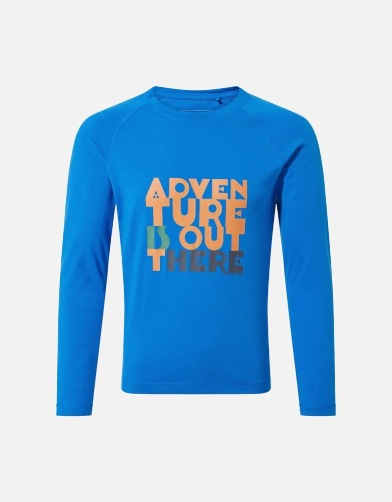 Boys Colly Graphic Print Long-Sleeved T-Shirt
