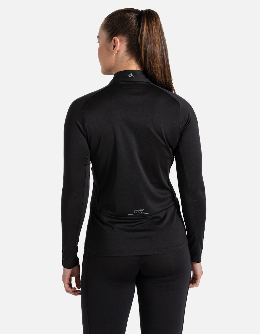 Womens/Ladies Dynamic Pro Quarter Zip T-Shirt