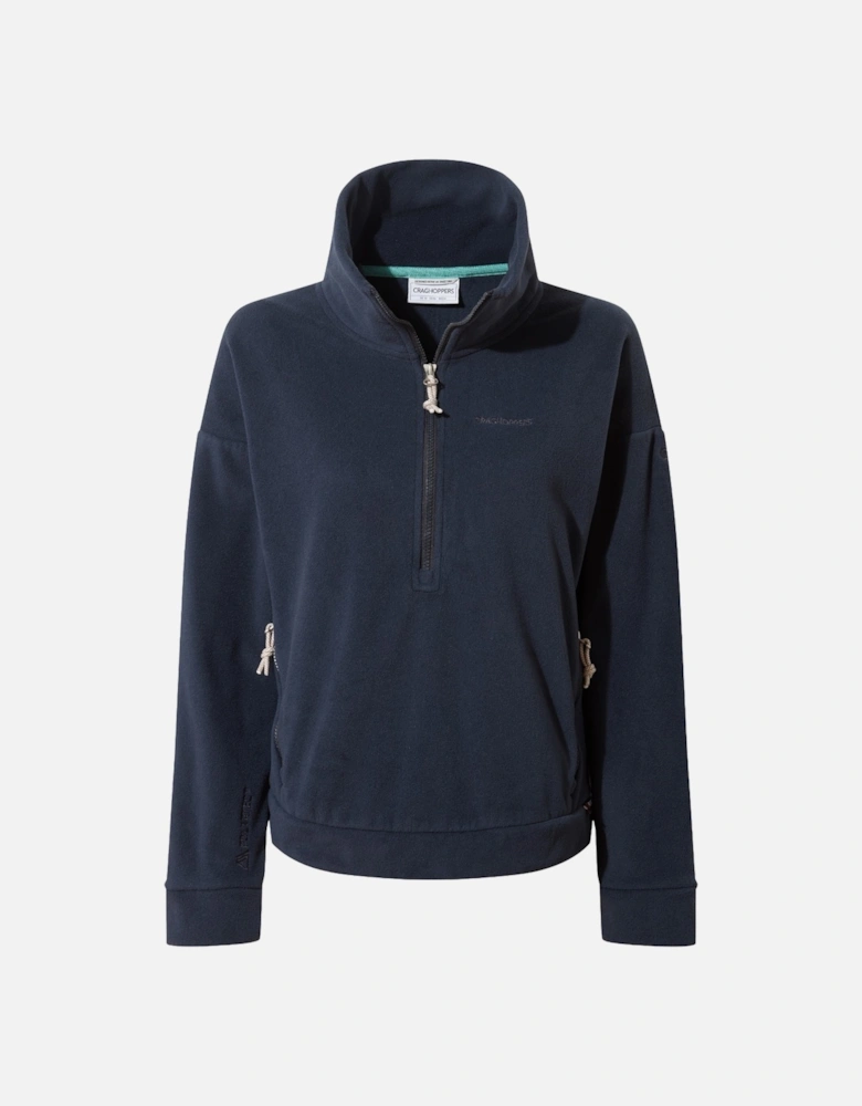 Womens/Ladies Caprice Polartech Quarter Zip Fleece Top