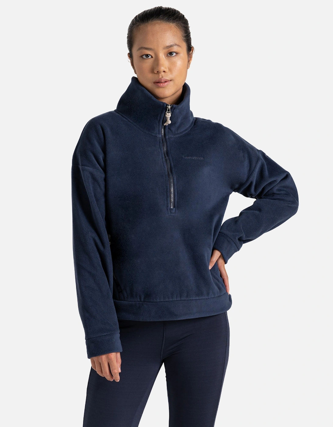 Womens/Ladies Caprice Polartech Quarter Zip Fleece Top