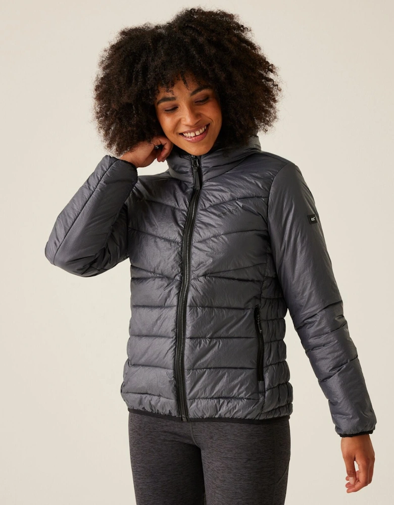Womens Heatherly Hooded Padded Jacket