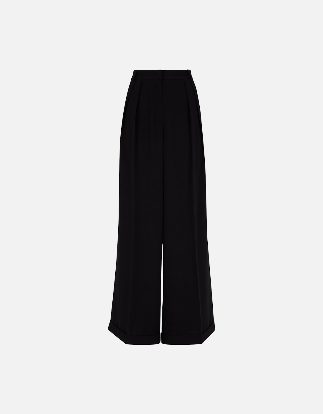 Pin Tuck Flared Trousers, 2 of 1