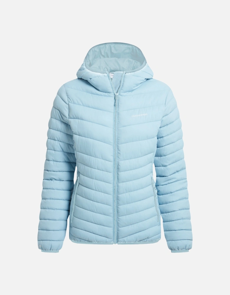 Womens/Ladies Compresslite VIII Hooded Padded Jacket