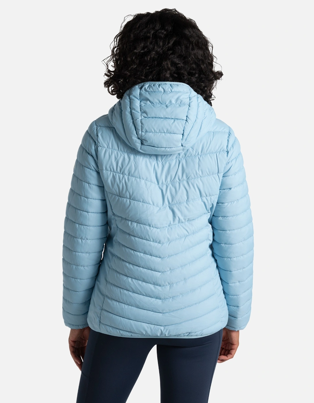 Womens/Ladies Compresslite VIII Hooded Padded Jacket