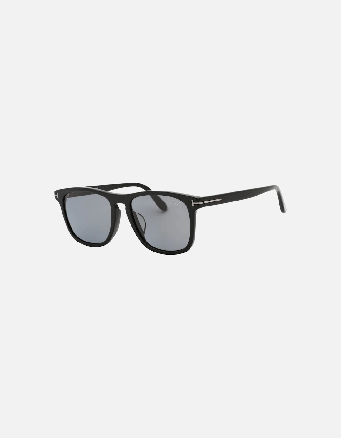 Smoke Polarized Lens Shiny Black Sunglasses, 3 of 2