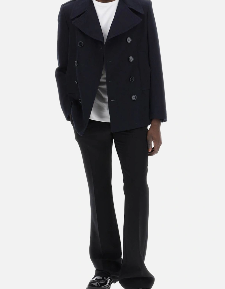 Wool Peacoat Navy