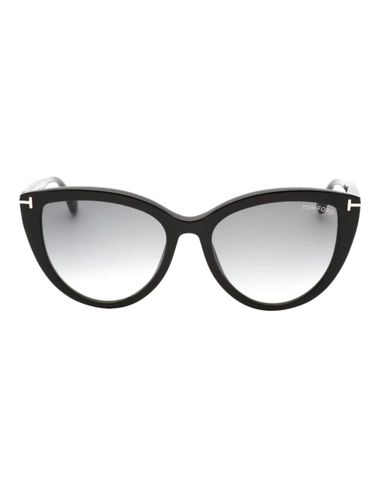Ft0915 Isabella 02 01B Black Sunglasses