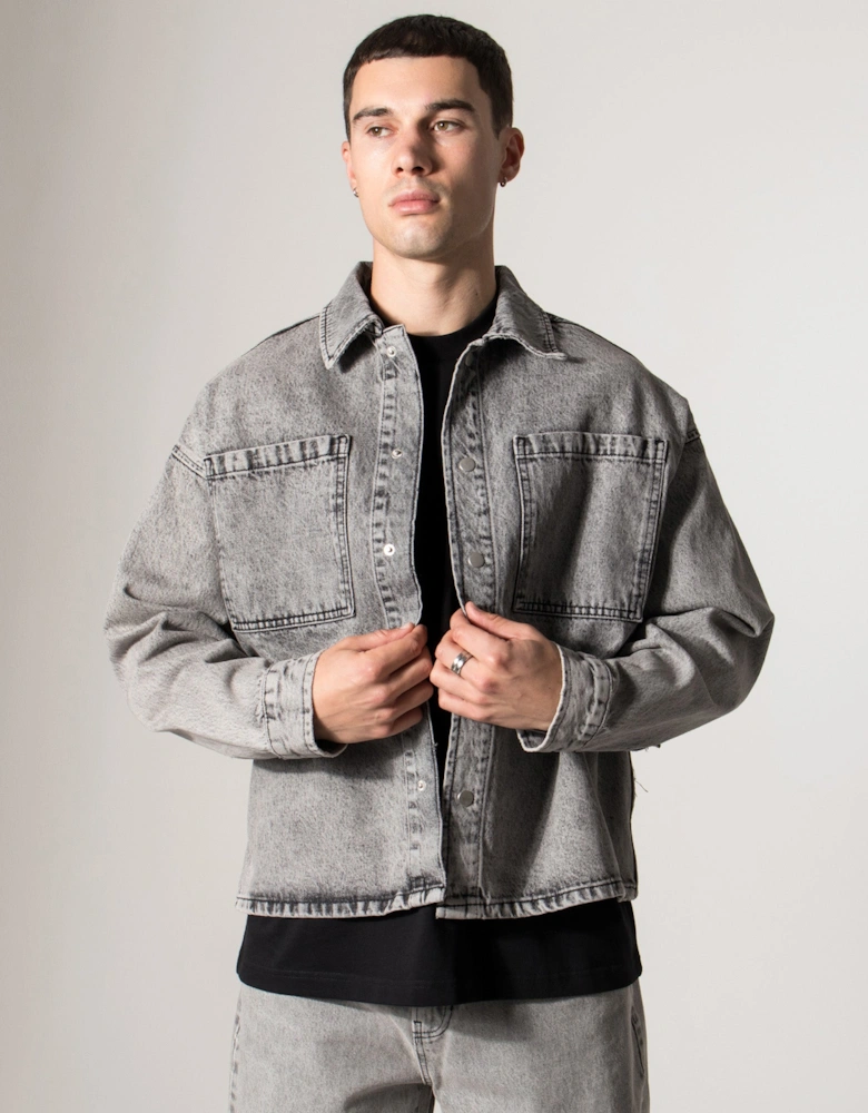 Denim Box Overshirt