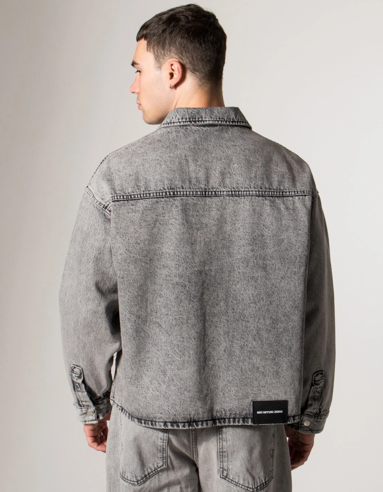 Denim Box Overshirt