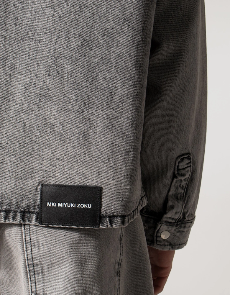 Denim Box Overshirt