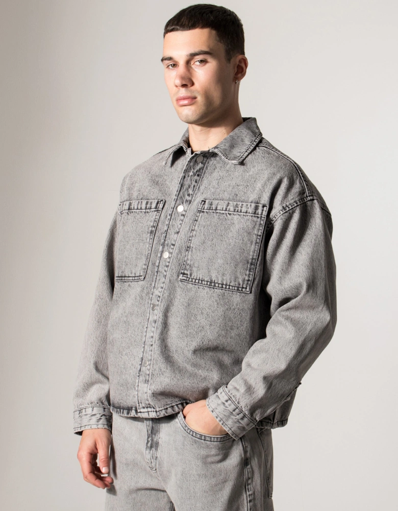Denim Box Overshirt
