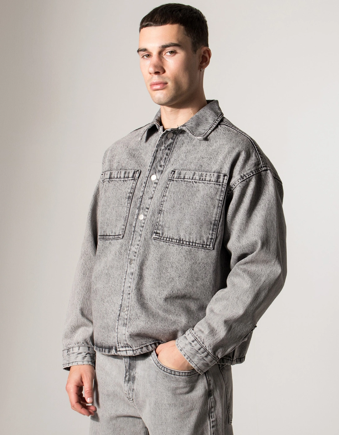 Denim Box Overshirt, 5 of 4