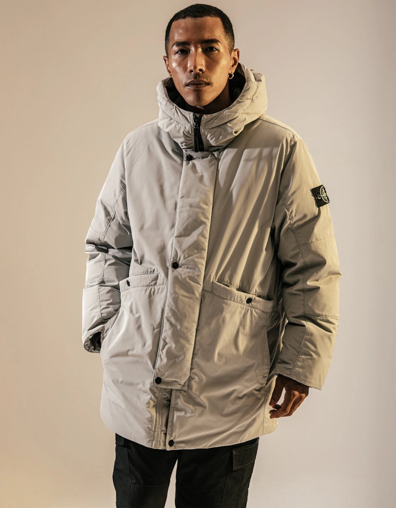 Micro Twill Down Parka