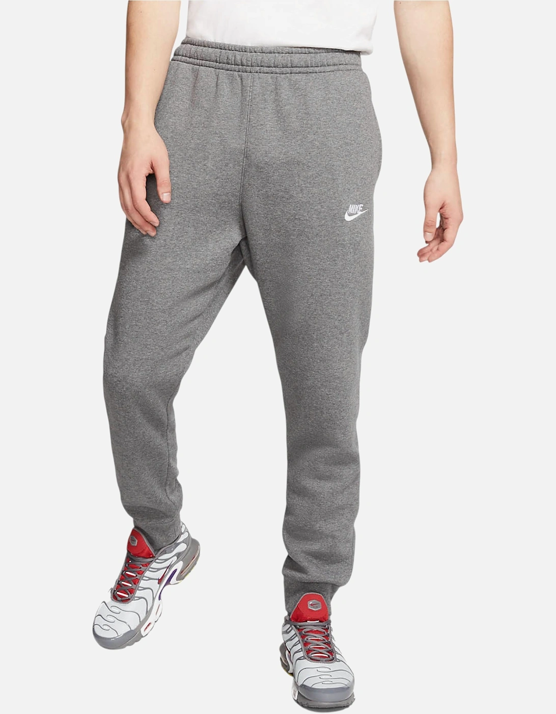 Nike Men's Grey Club Fleece Jogger Running Sports Bottom  33/32/32 M