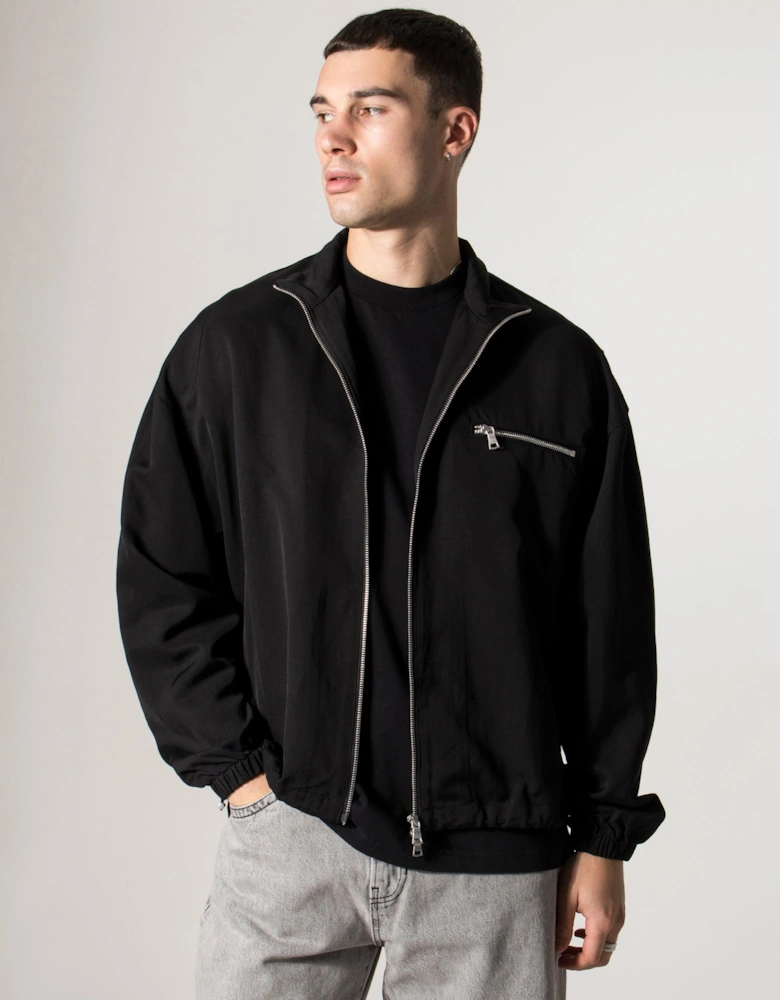 Viscose Linen Track Jacket
