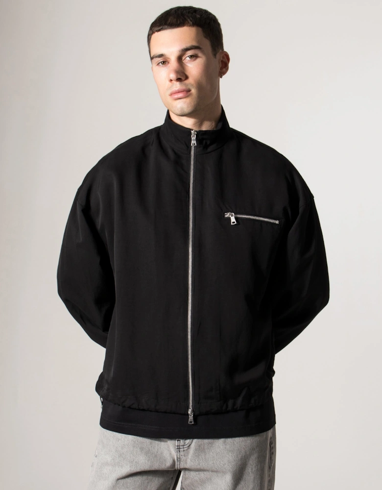 Viscose Linen Track Jacket