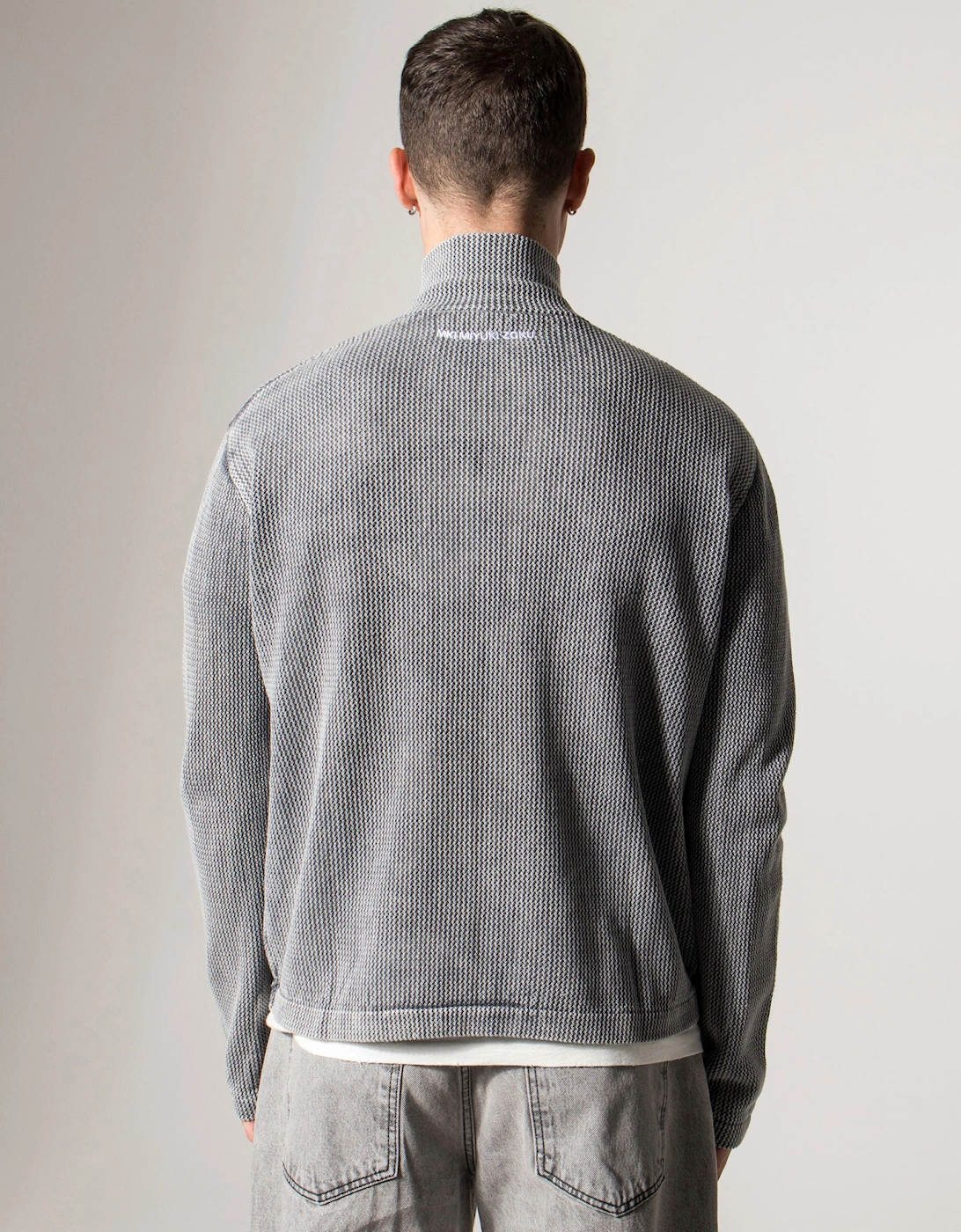 Pigment Dyed Loose Gauge Track Jacket