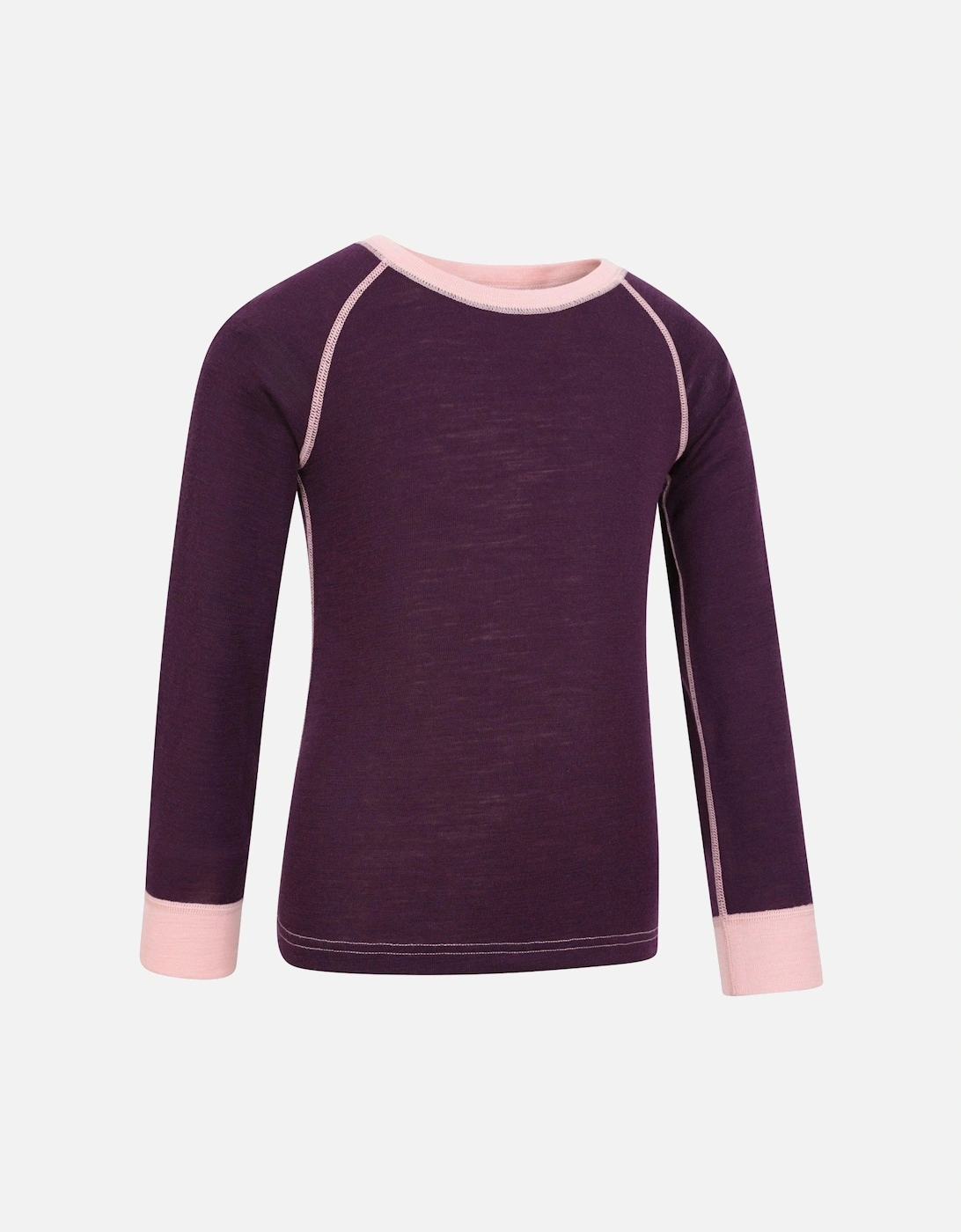 Childrens/Kids Merino II Round Neck Base Layer Top