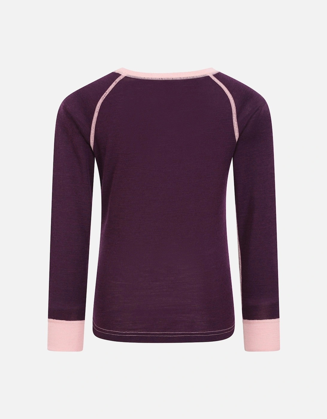 Childrens/Kids Merino II Round Neck Base Layer Top