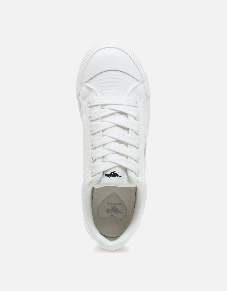 Cheery Low Canvas Pumps
