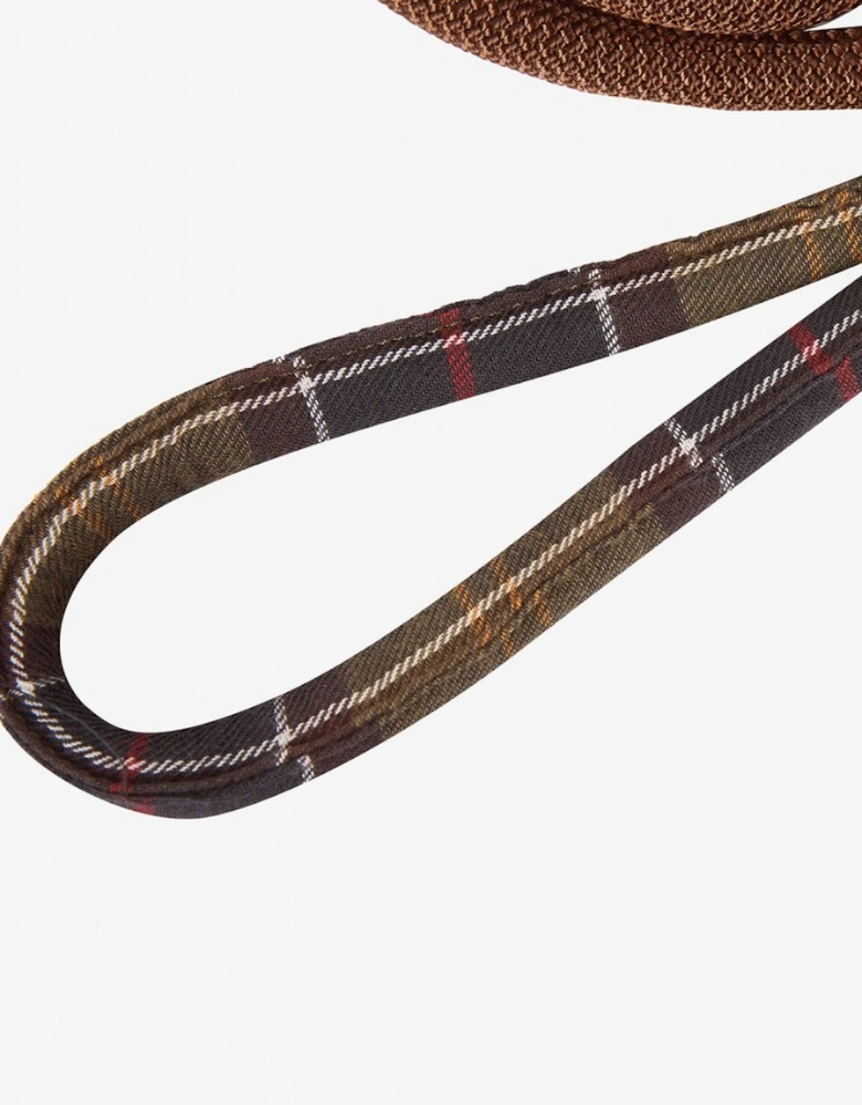 Tartan Trimmed Slip Lead - Classic Tartan