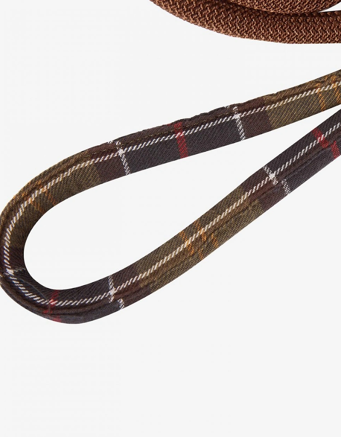 Tartan Trimmed Slip Lead - Classic Tartan