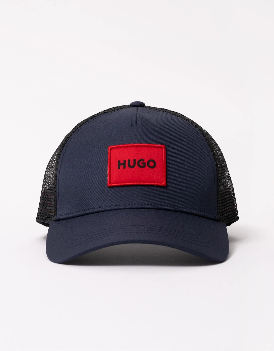 HUGO Kody Mens Logo Patch Cap - Dark Blue 405