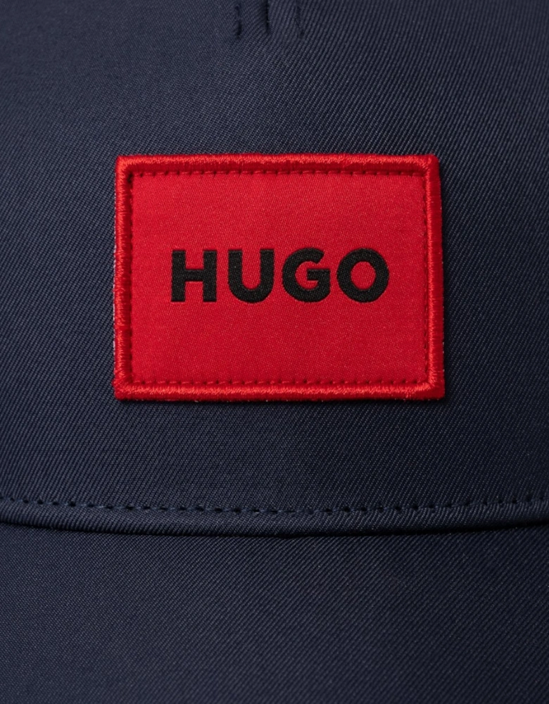 HUGO Kody Mens Logo Patch Cap - Dark Blue 405