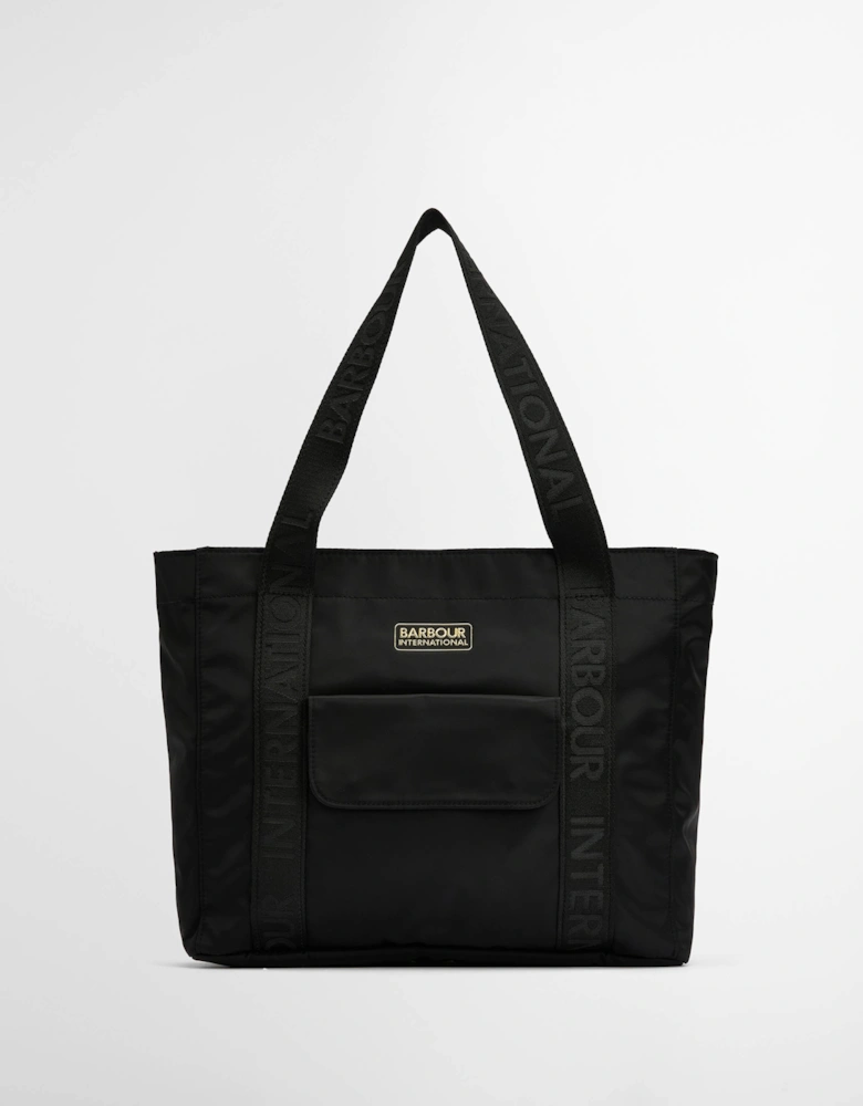 Qualify Womens Tote Bag - Black