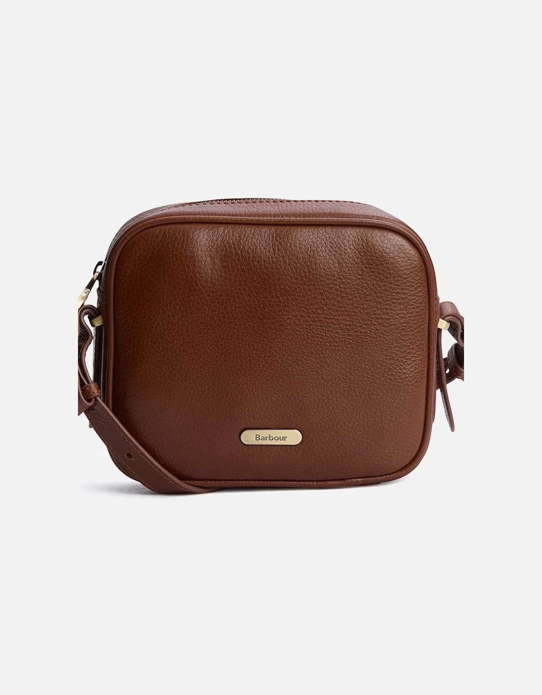 Daphne Womens Leather Crossbody Bag - Brown, 2 of 1