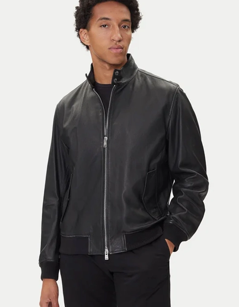 H MOINER LEATHER JACKET