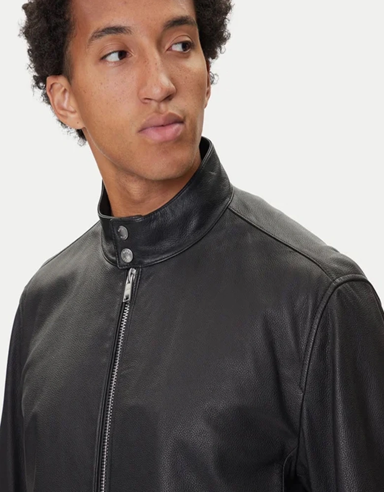 H MOINER LEATHER JACKET