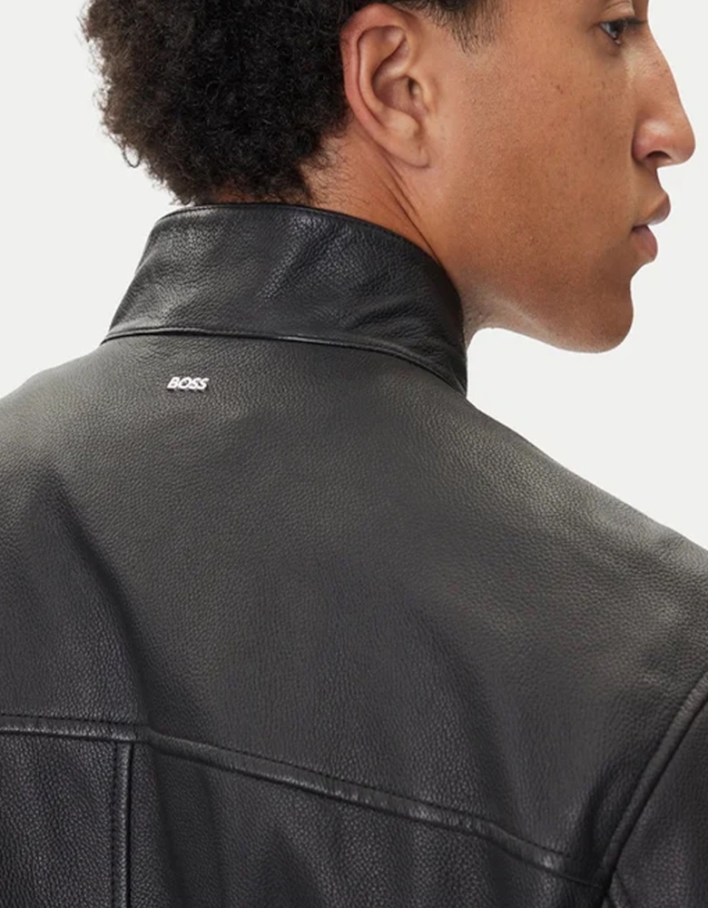 H MOINER LEATHER JACKET