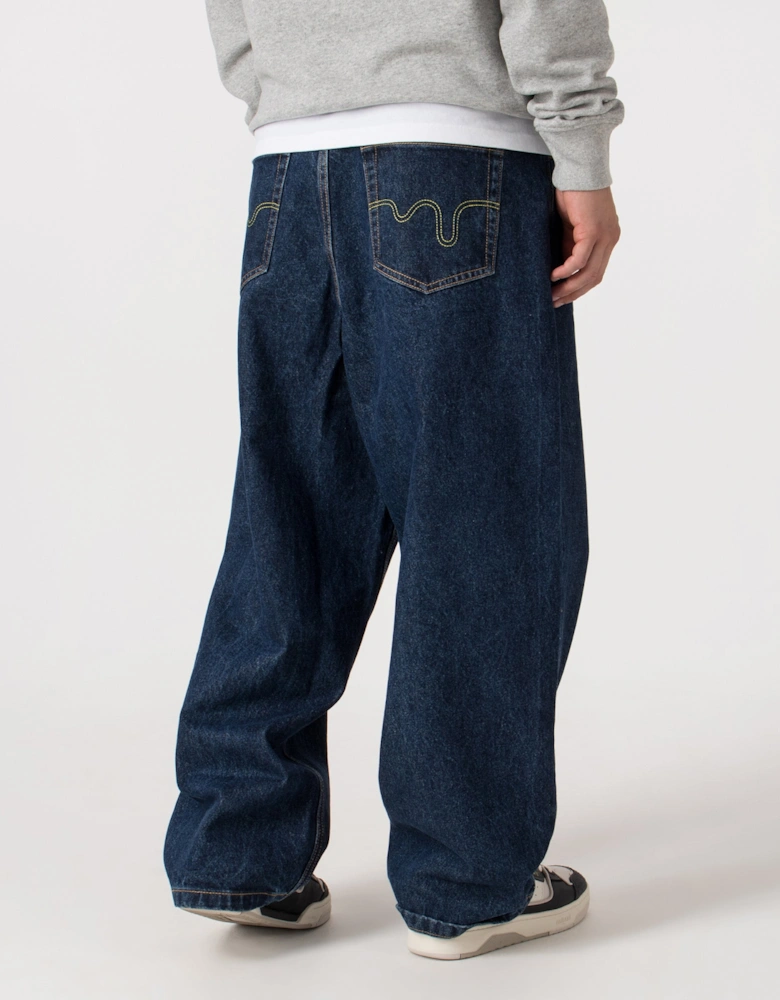 Running Dog Triple Scoop Denim Pants