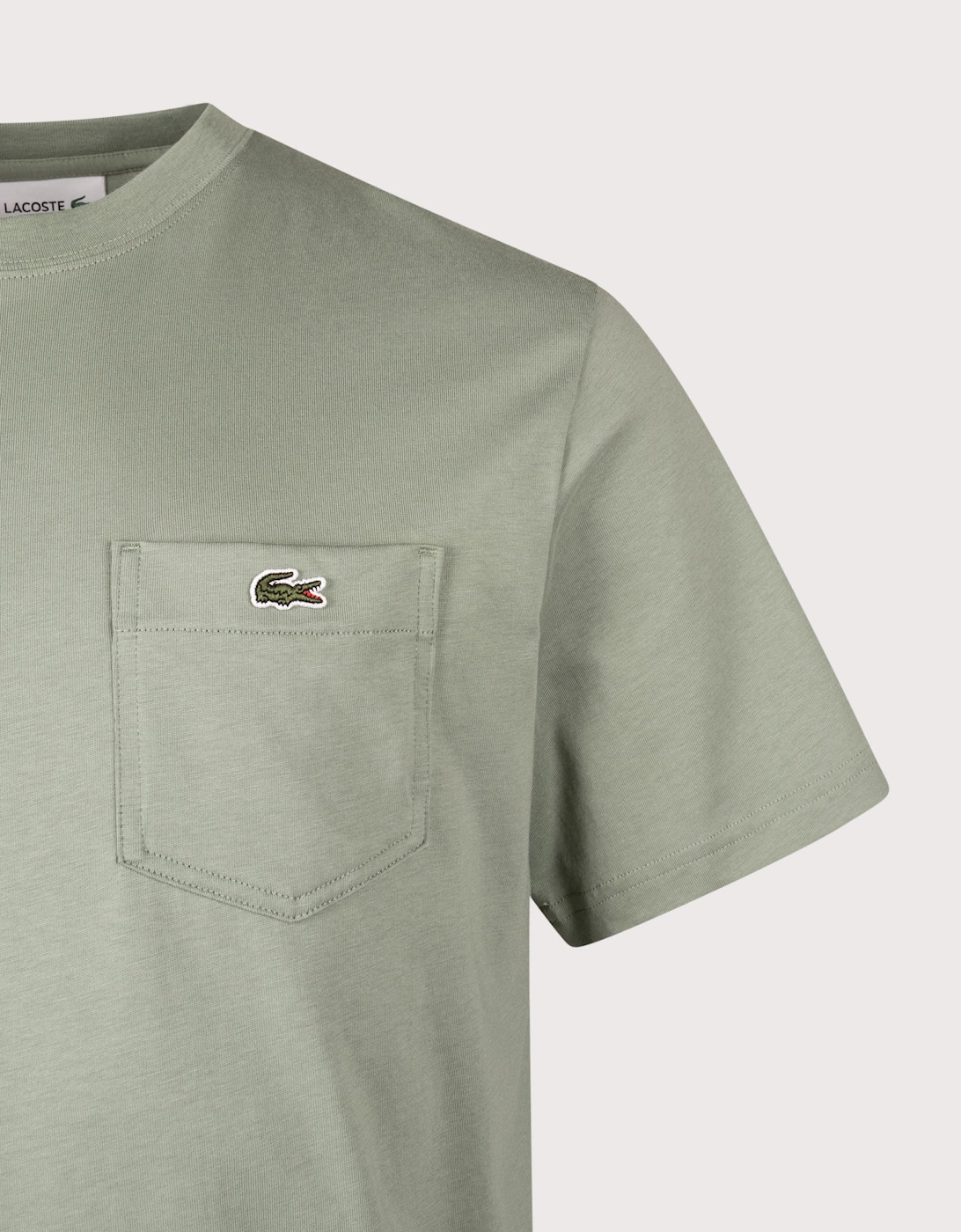 Cotton T-Shirt with Breast Pocket