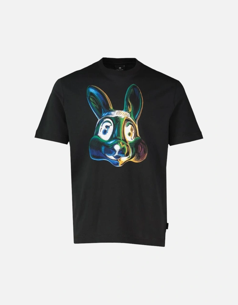 PS SS T-Shirt Rabbit - Black