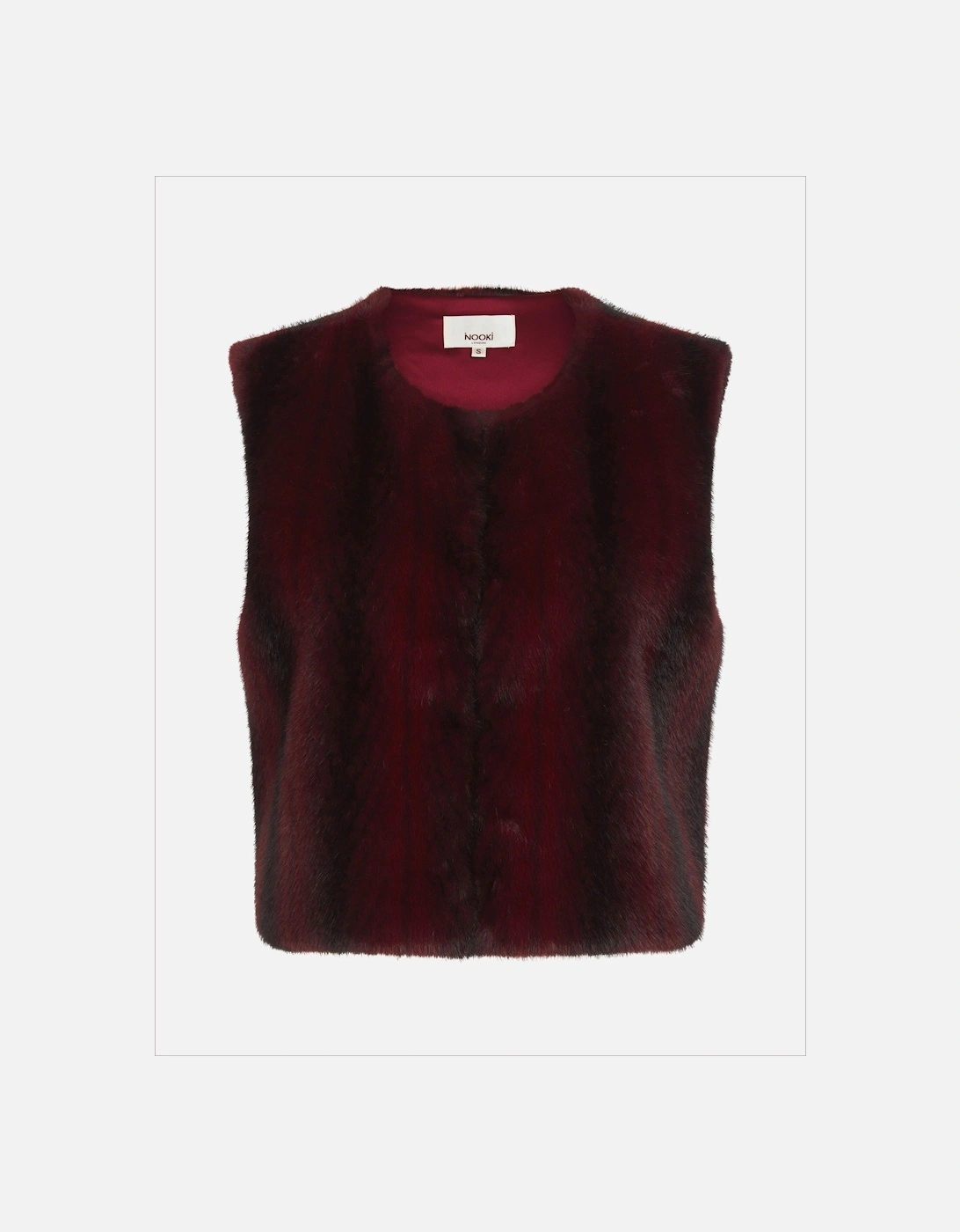 EDELWEISS GILET Burgundy, 3 of 2