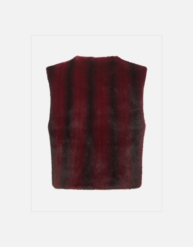 EDELWEISS GILET Burgundy