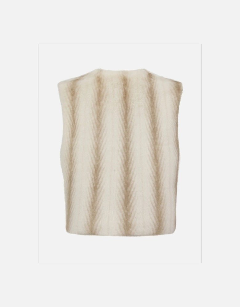 EDELWEISS GILET Cream