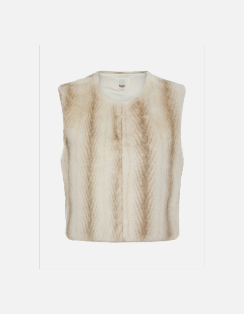 EDELWEISS GILET Cream