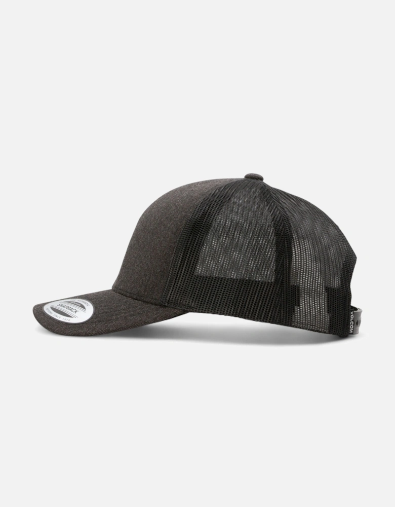 Full Stone Cheese Trucker Cap - Charcoal Heather